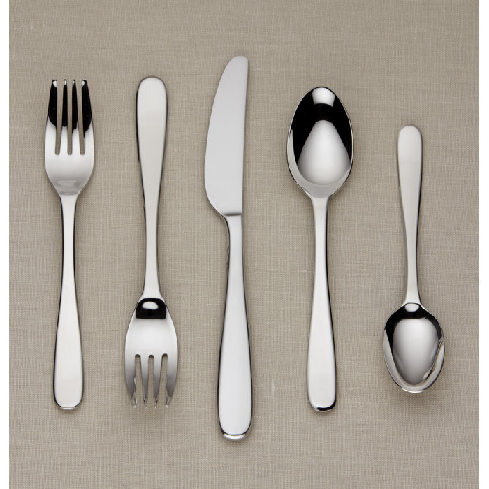 Lenox Stratton Stainless Steel Flatware Set Service for 12 & Reviews